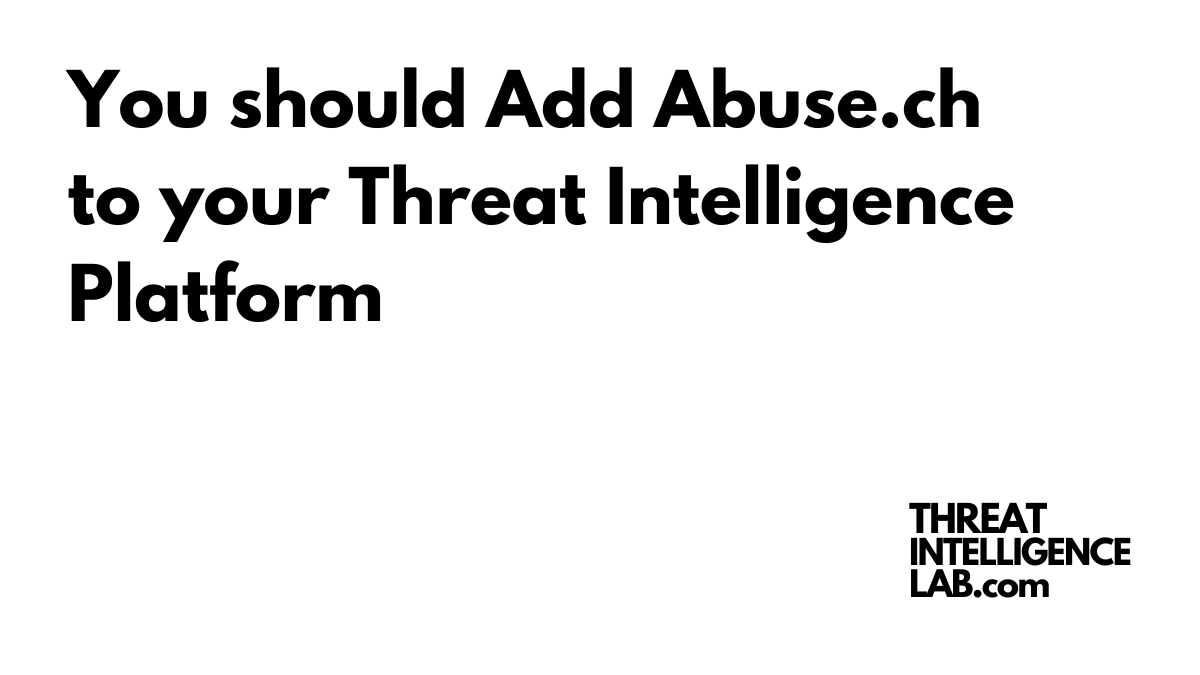 Threat Intelligence